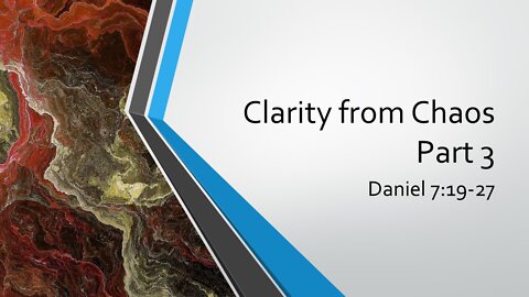 7@7 #121: Clarity from Chaos 3