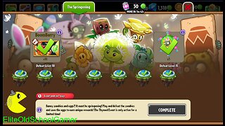 Plants vs Zombies 2 - Thymed Event - The Springening - April 2023