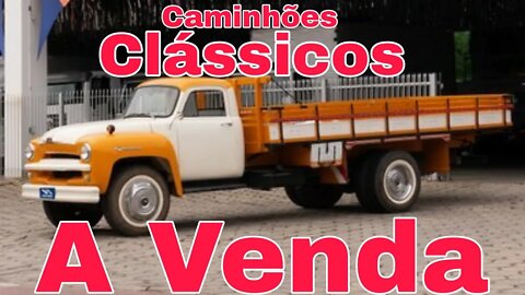 Ep.18 🚚 Caminhões Clássicos à Venda 📉 QRA Oliveira