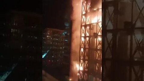 Residents reportedly witnessed jumping from balconies, horrific fire at a building Turkey