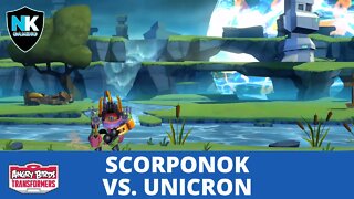 Angry Birds Transformers 2.0 - Scorponok vs. Unicron