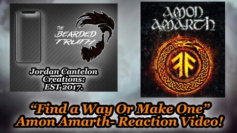 AMON AMARTH SUPRISED ME WITH THIS ONE!! "Find A Way Or Make One" Reaction Video!! @Amon Amarth