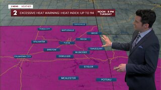 Excessive Heat Warning Tuesday