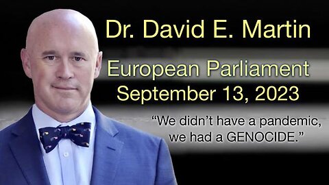 Dr. David E. Martin Exposes the Genocidal Crimes and Global Terrorism by the WHO, BigPharma, Media,
