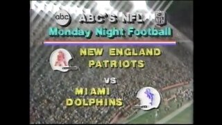 1980-12-08 New England Patriots vs Miami Dolphins