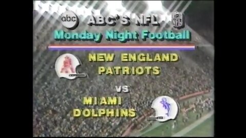 1980-12-08 New England Patriots vs Miami Dolphins