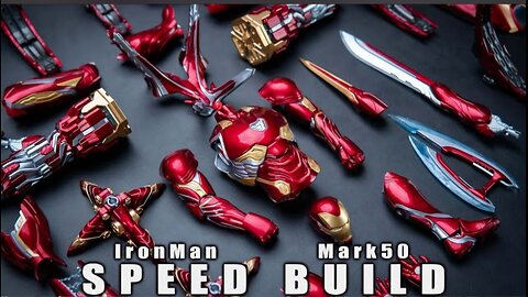 Ironman Mark 50 Model Kit _ Avengers Infinity War _ Speed Build _ Iron Man Suits