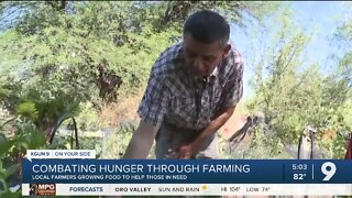 Tucson farmer helps combat hunger through community food bank program