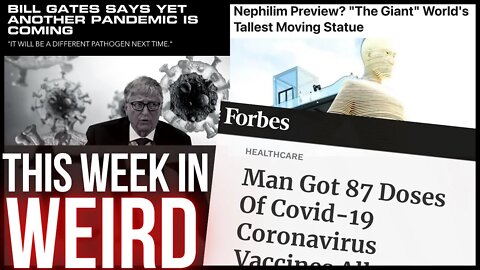 This Week in Weird #1 | Man Receives 87 Shots of Vaccine, Plus More!