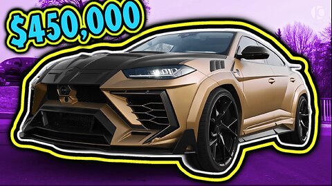 $450,000 Mansory Lamborghini Urus P820