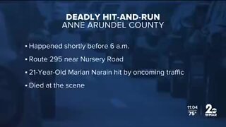 Gambrills woman killed in hit-and-run on Rt. 295