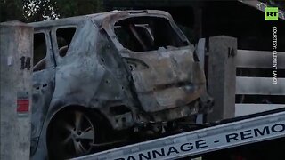 Rioters in France ram car into the mayor of the town's house - HaloNews