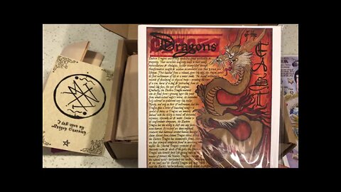 Unboxing my first Witches Moon box