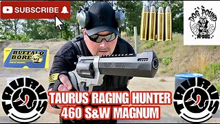 TAURUS RAGING HUNTER 460 SMITH & WESSON MAGNUM REVIEW! AWARD WINNING HUNTING REVOLVER!