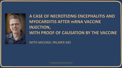 A case of necrotizing encephalitis and myocarditis after mRNA vaccine injection