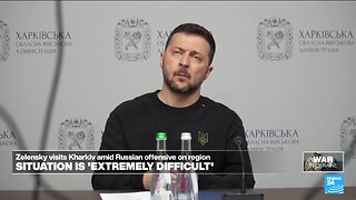 Kharkov Region: Zelensky says military situation extremely difficult but under control