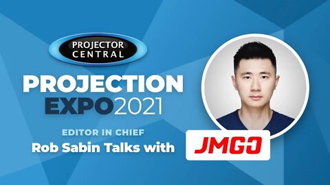 Projection Expo 2021-JMGO Booth Overview