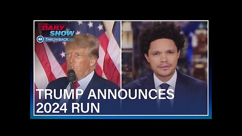 Trump's Not-So-Triumphant 2024 Campaign Announcement | The Daily Show