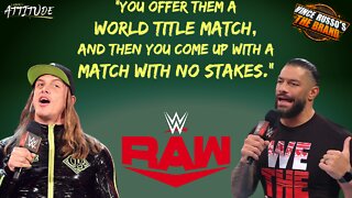 Riddle Challenging Roman Reigns on WWE RAW Reaction | Vince Russo, Stevie Richards & Bin Hamin