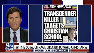 Tucker Carlson Goes OFF on Trans school shooter!