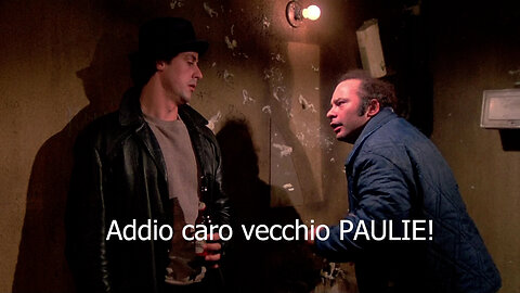 Addio Paulie!