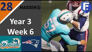 #28 Von Miller, Cam Newton's Nemesis l Madden 21 Coach Carousel Franchise [Dolphins]