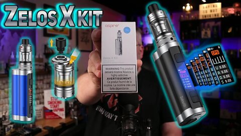 Aspire Zelos X Kit Unboxing Review