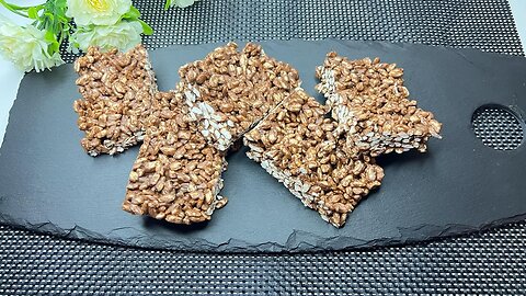 best Chocolate Puffed Rice Bars, the easy way, #best #rice #bars #recipe #delicious