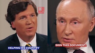 Tucker: Putin Reveals Who Crushed The Ukrainian Peace Treaty