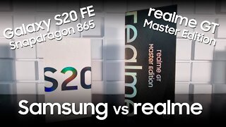 Galaxy S20 FE Snapdragon 865 e realme GT Master Edition - Comparativo de Câmeras