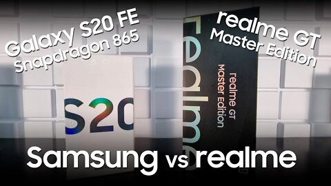 Galaxy S20 FE Snapdragon 865 e realme GT Master Edition - Comparativo de Câmeras