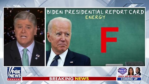 Hannity Gives Biden 'SCORCHING' 6 Month Report Card (7/20/2021)