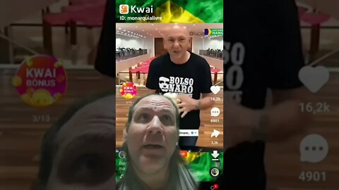 Luciano Hang disse que ele e Bolsonaro são que massa de pão . Quanto mais batem, mas crescem