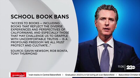 California governor, other state officials, warn schools against banning books