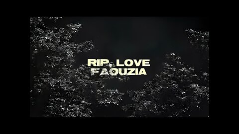 Faouzia - RIP, Love - Man Down (Official Lyric Video)