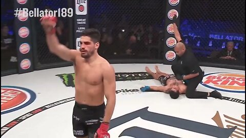 Gaston Bolanos unleashes spinning elbow KO in Bellator 189