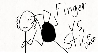 Your Finger vs. a Stickman!