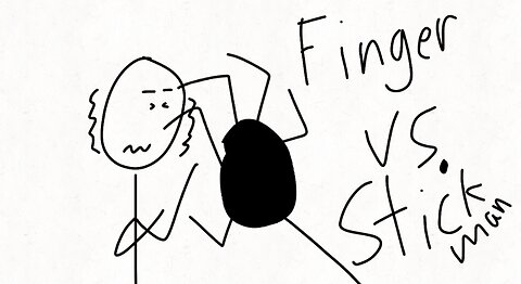 Your Finger vs. a Stickman!