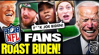 Reporter Left in SHOCK as Blue State NFL Fans TURN On Joe: F*** Biden, Bring Back TRUMP!'🔥🇺🇸