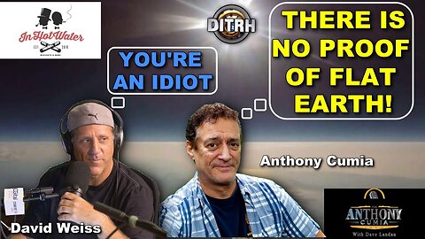 [In Hot Water] Anthony Cumia throws a fit over Flat Earth [Jan 19, 2021]