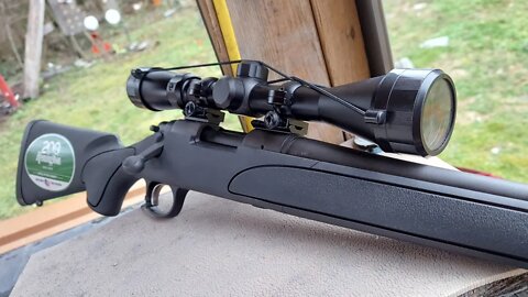 Remington 700 ADL with scope - First Shots