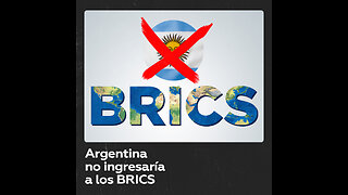 Futura canciller argentina descarta el ingreso al BRICS