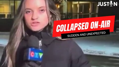 Reporter Has Shocking Sudden and Unexpected Incident on LIVE TV