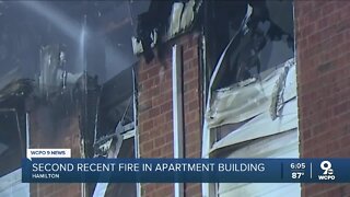 Hamilton apartment building catches fire twice in less than one month