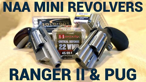 NAA Mini Revolvers - Ranger II & Pug