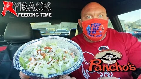 Pancho’s Tostada Takeover Ryback Feeding Time While Driving...Stupid!