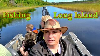 Fishing at Long Island Manitoba The Outdoor Adventures Vlog#1862