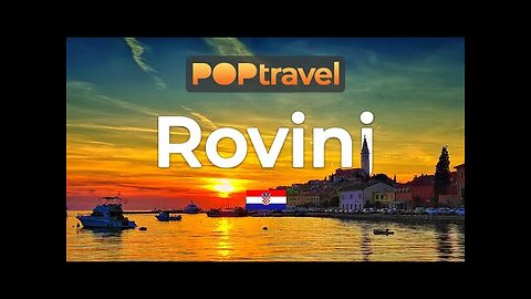 Walking in ROVINJ - Croatia 🇭🇷 - Sunset Tour - 4K 60fps (UHD)