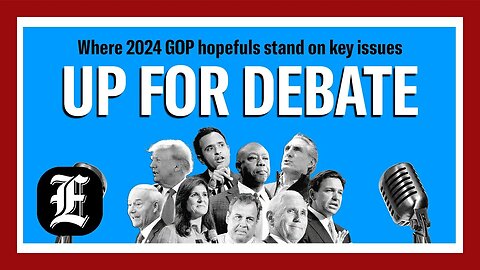 Up for Debate: Trump, DeSantis, and 2024 GOP hopefuls' stances on education
