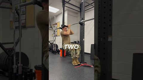 How to Get your FIRST Leg Tuck | Army ACFT Guide #shorts